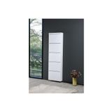 Homedora Arthur 5 Lı Beyaz Ayakkabılık