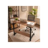 Homedora Öğrenci Çalışma Masası 80x40 cm – Modern Tekerlekli Ergonomik Ders ve Laptop Masası