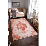Homefesto Makine Dokuması Pamuklu Dokuma Ve Kaymaz Taban, Şönil, Yıkanabilir, Dekoratif Modern Halı, Kilim