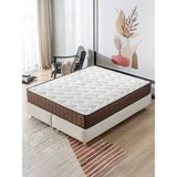 Homefy Naturel Ortopedik Yaylı Yatak – Ekstra Konfor ve Destek ile Kesintisiz Uyku - 140 x 200 cm