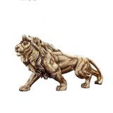 homelifestyle® Concept (Resin, Aslan Heykeli, Altın Sarı, 9 x 37 x 18 cm)