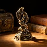 homelifestyle® Zodiac (Pirinç, Burç Heykeli, Balık, 2 x 3 x 5 cm)