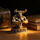 homelifestyle® Zodiac (Pirinç, Burç Heykeli, Boğa, 2 x 3 x 3,8 cm)