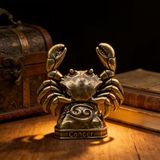 homelifestyle® Zodiac (Pirinç, Burç Heykeli, Yengeç, 1 x 4 x 4,7 cm)