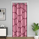 Homemissing Deniz Kaplumbağası Kapı Perdesi Kapı Perdesi Gizlilik Okyanus Yaratık Deniz Hayatı Yatak Odası Oturma Odası için Dolap Örtüsü Pembe Soyut Oda Bölücü Perde 132 x 213 cm Sevimli Kaplumbağa