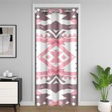 Homemissing Gri Güneybatı %30 -%50 Karartma Perdesi Geometrik Kapı Perdeleri Gizlilik Odası Dekoru Bohem Boho Batı Oda Bölücü Perde 150x203 cm Güneybatı Aztek Pencere Uygulamaları