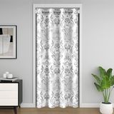 Homemissing Vintage Çiçek Kapı Perdesi Kapı Perdesi Kapı Gizliliği için Boho Damask Dolap Örtüsü Yatak Odası Oturma Odası Barok Tarzı Oda Bölücü Perde 132 x 203 cm Karartma Ev Dekoru