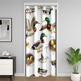 Homemissing Yeşilbaş Ördek Kapı Perdesi Kapı Perdesi Gizlilik Ördek Avı Dolap Örtüsü Yatak Odası Oturma Odası Vahşi Hayvanlar Oda Bölücü Perde 150 x 203 cm Balıkçılık ve Avcılık Karartma Yumurtası