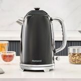 Homend 1627H Vintage Heatrow 2200 W Siyah Kettle Su Isıtıcısı