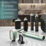 Homend 4606H Plus Hairmony Lüks Hava Üflemeli Saç Bakım Seti, Su Yeşili, Pürüzsüz Bitiş, Anti Statik Başlık, Çoklu Şekillendirme Aparatları, Soğuk Hava Tuşu, Hızlı Şekillendirme