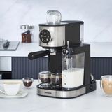 Homend Coffebreak 5015H Espresso Makinesi 1470W Güçlü Süt Köpürtücülü Inox Renkli - Standart