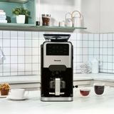 Homend Coffeebreak 5009h Öğütücülü Filtre Kahve Makinesi Cam Hazne Özelliği ile 12 Fincan Kapasite
