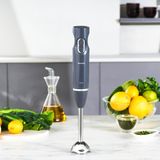 Homend El Tipi Blender 1700 W Turbo Fonksiyonu ile Antrasit Renkli Çubuk Blender 1935h - Siyah