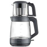 Homend Infinity 1764H Antrasit Siyah Cam Çay Makinesi