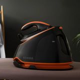 Homend Jetsteam 1174H 3000 Watt Otomatik Kumaş Tanımalı Buhar Kazanlı Ütü Siyah Turuncu
