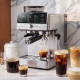 Homend LattePrimo Barista Tipi Çekirdek Öğütücülü Espresso Makinesi, 20 Sıcak ve Soğuk İçecek