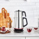 Homend Royaltea 1708H Dokunmatik Konuşan Çay Makinesi - Siyah