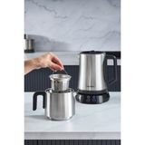 Homend Royaltea Elegant 1775H Inox Siyah Çay Makinesi 1L Çelik Kapasiteli Şık Tasarım - Inox - Siyah