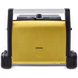 Homend Toastbuster 1378H Gold Tost Makinesi 1800 W Döküm Plaka ile 6 Dilim Tost Yapma İmkanı - Altın