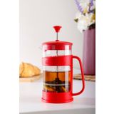 HOMENIVA Barista 400 ml Kırmızı French Press