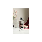 HOMENIVA H2O Borosilikat Cam 500 ml Siyah Matara Suluk