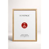 HOMEPACK 30X40 CM Doğal Ahşap Çerçeveli Poster Çerçevesi, Boş Çerçeve, AHŞAP-ÇERÇEVE-30X40