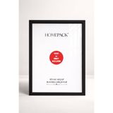 HOMEPACK 30X40 CM Siyah Ahşap Çerçeveli Poster Çerçevesi, Boş Çerçeve, SİYAH-ÇERÇEVE-30X40