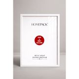 HOMEPACK 70X100 CM Beyaz Ahşap Çerçeveli Poster Çerçevesi, Boş Çerçeve, BEYAZ-ÇERÇEVE-70X100