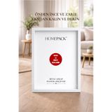 HOMEPACK Kalın 30x40 Beyaz Çerçeveli Poster Çerçeve, Boş Çerçeve, Kalın Çerçeve BEYAZ-KALIN