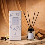HOMERİUM Lissome Çubuklu Oda Kokusu 110 ml Bambu Çubuklu Reed Diffuser Kalıcı Ev Ofis Ortam Kokusu
