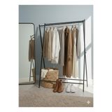 HomeSide Minimal Home Konfeksiyon askısı Ayaklı Askılık X-Elite Metal Askılık Gardırop