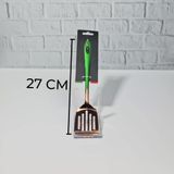 Hometarz Lüx Metal Gold Sos Spatula Paslanmaz Çelik Yeşil