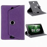 Hometech Alfa 10 inç Uyumlu 360 Derece Dönebilen Standlı Kapaklı Universal Mor Tablet Kılıfı