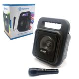 Hometech Taşınabilir Mikrofonlu BT Speaker Amfi