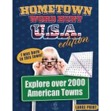 Hometown Word Hunt U.S.A. edition : Nostalgic Good Old American Town / City Word Search Puzzle Book: Gift for Vacation, Free Times and Holidays | ... + Curious and Fun Facts for Seniors, Adults