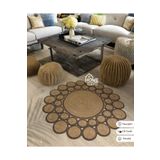 HomeTurko JÜT PAPATYA KIRÇIL DESENLİ DESENLİ ÇİFT TARAFLI KİLİM EL DOKUMASI HALI EV EŞYASI HEDİYELİK