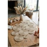 Homever El Yapımı & Premium Jüt Halat Runner Salon Mutfak Hasır Masa Örtüsü - Ranır - 70x40cm - Seasy