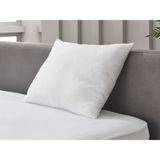 Homevs Boncuk Elyaf Yastık - 50 x 70 cm - Sarı - Beyaz