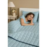 Homewell %100 Saf Ingiliz Yünü Hipoalerjenik Özellikli Yıkanabilir Çift Kişilik Yorgan Mint - 195 x 215 cm