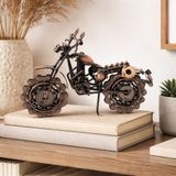 HomeZone Metal motosiklet heykel süsler inanılmaz detaylı motosiklet hediyeler erkekler ve kadınlar için koleksiyon Metal süsler oturma odası için motosiklet modeli hediyeler onun ve onun için