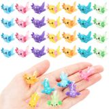 HOMICO 28 adet Mini reçine Axolotl Mini hayvanlar figürler minik hayvanlar Axolotl oyuncaklar süs Axolotl parti iyilik DIY bahçe Dollhouse saksı bitkileri dekorasyon