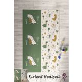 Homiko Sevimli Dinozor Desenli Çocuk ve Bebek Odası Dekoratif Halı TLH-311