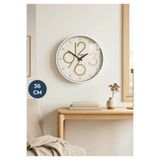 HOMİNG Axis Modern Duvar Saati 36 cm