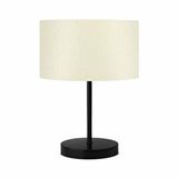 Homing Ayd-2849 Krem Krem Kumaş Metal Gövdeli Abajur