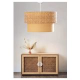 Homing AYD-3181 Exclusive Rattan Örme Tasarım Sarkıt Avize