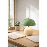 HOMİNG Blush Mint Yeşili Krem Abajur 242493