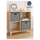 Homing Çok Amaçlı Keçe Organizer Sepet Dolap İçi Düzenleyici -2li Sepet Seti // 24x24 Cm