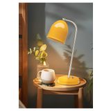 HOMİNG Design By Homing Hardal Sarısı Gece Lambası Abajur Masa Lambası Kod: 241285