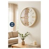 HOMİNG Eldora Dekoratif Büyük Boy Duvar Saati 50 cm