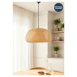 HOMİNG Exclusive Lisbon Hasır Bohem Bambu Sarkıt Ayd-3565